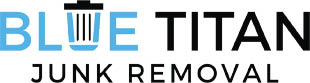 blue titan junk removal logo