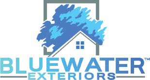 bluewater exteriors logo