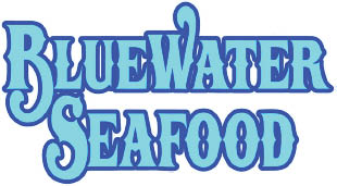 blue water seafood / 1960 logo