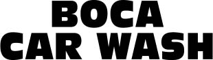 boca car wash logo