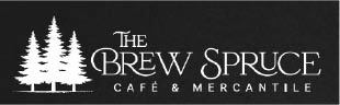 the brew spruce cafe & mercantile logo