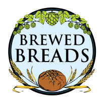 brewed breads cafe and bakery logo