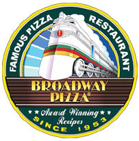 broadway pizza - st anthony logo