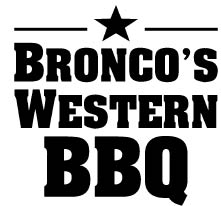 bronco's western bbq logo