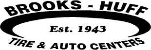 brooks huff tire & auto services logo