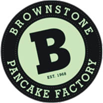 brownstone pancake factory logo
