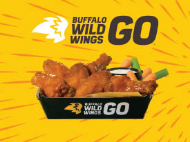 buffalo wild wings + ~ logo