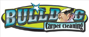 bulldog carpet cleaning logo