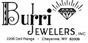 burri's jewelers logo