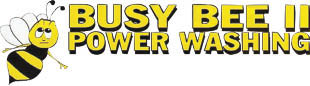busy bee power washing logo