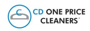 cd one price cleaners logo