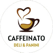 caffeinato deli & panini logo