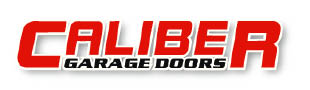 mm caliber garage doors logo