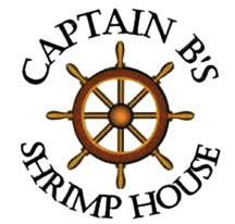 captain b's shrimp house logo