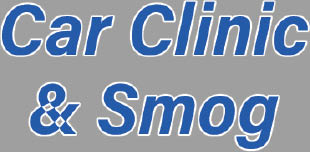 car clinic and smog logo