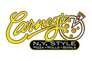 carnegie n.y. style pizza logo