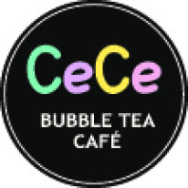 cece bubble tea cafe logo