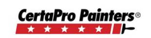 certa pro painters - novi logo