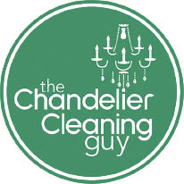 the chandelier cleaning guy logo