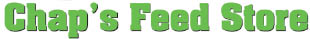 chap's feed store logo
