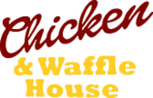chicken & waffles house logo