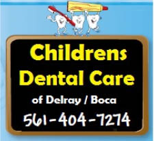 children's dental care of delray/boca logo