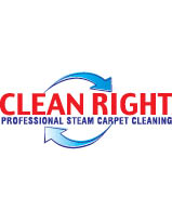 clean right professional steam carpet cleaning logo