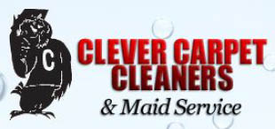 clever carpet cleaners & maid service logo