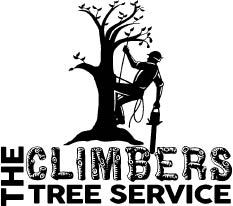 the climbers tree service logo