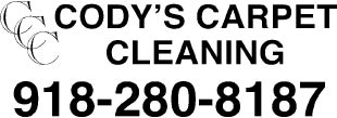 cody's carpet cleaning logo