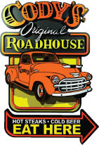 cody's original roadhouse logo