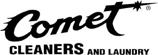 comet cleaners / woodway logo