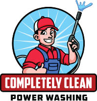 completely clean power washing logo