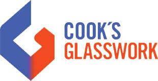 cook's glass work logo