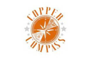 copper compass craft distilling co logo