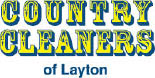 country cleaners dry cleaning logo