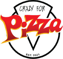 crazy for pizza logo