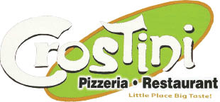 crostini pizzeria restaurant logo