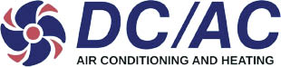 dc/ac air-conditioning and heating logo