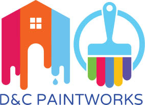 d & c paintworks logo