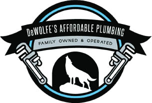 dewolfe's affordable plumbing logo