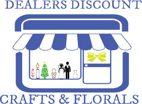 dealers discount crafts & florals logo