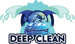 deep clean carwash logo