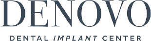 denovo dental implant center logo
