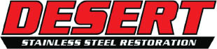 desert stainless steel & glass restoration logo
