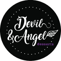 devil & angel desserts logo