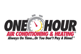 one hour air conditioning & heating logo