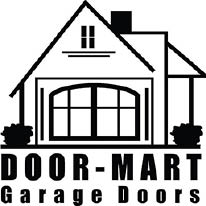 door-mart  garage doors logo