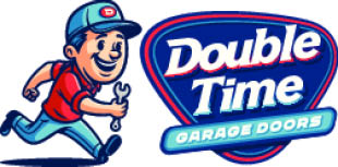double time garage doors logo