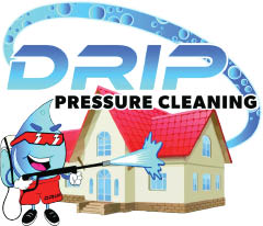 drip pressure cleaning services logo